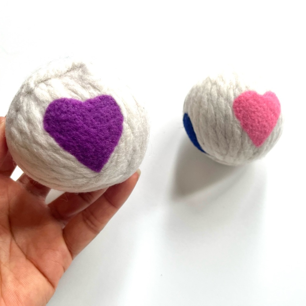 Wool dryer balls set of 2